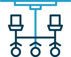Chandelier Vector Icon Design