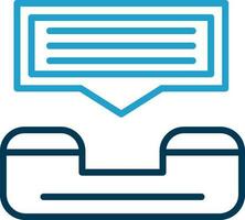 Help line Vector Icon Design
