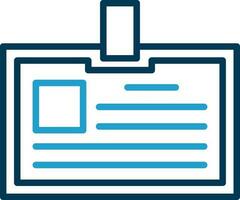 Identification card Vector Icon Design