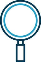 Magnifying glass Vector Icon Design