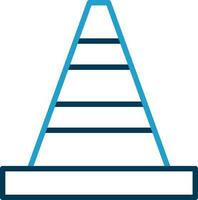 Traffic cone Vector Icon Design