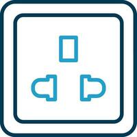 Socket Vector Icon Design
