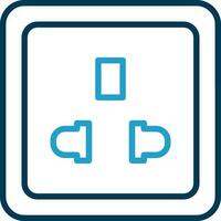 Socket Vector Icon Design