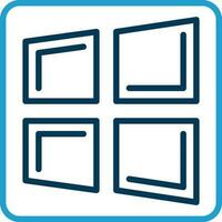 Windows Vector Icon Design