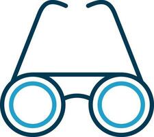 Glasses Vector Icon Design