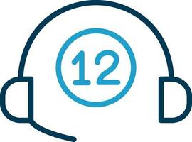 Helpline Vector Icon Design