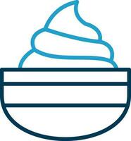 Cream Vector Icon Design