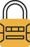 Padlock Vector Icon Design