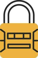 Padlock Vector Icon Design