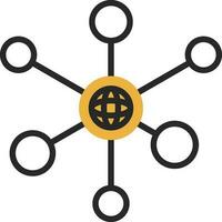 Network Vector Icon Design