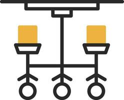 Chandelier Vector Icon Design