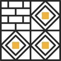 Tiles in Wales Vector Icon Design