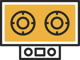 Stove Vector Icon Design