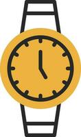 diseño de icono de vector de reloj