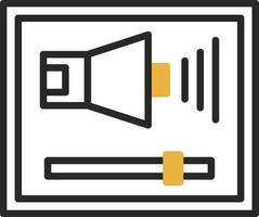 Loud speaker Vector Icon Design