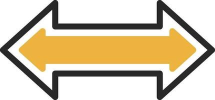 Double arrow Vector Icon Design