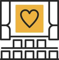 diseño de icono de vector de corazón