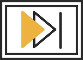 Forward Vector Icon Design