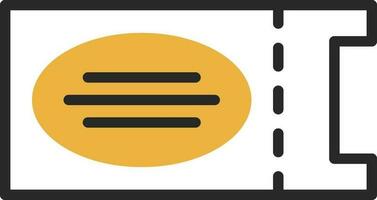 Ticket Vector Icon Design