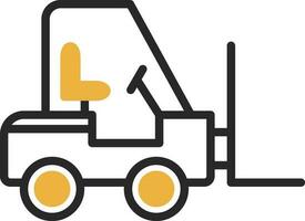 Forklift Vector Icon Design