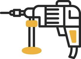 Drilling machine Vector Icon Design