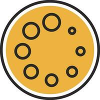 Spinner Of Dots Vector Icon Design