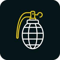 Grenade Vector Icon Design