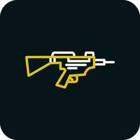 diseño de icono de vector de pistola