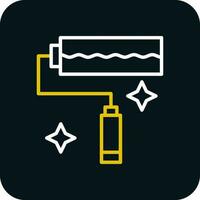 Paint Roller Vector Icon Design