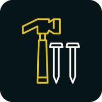 Hammer Vector Icon Design