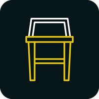 Bar Stool Vector Icon Design