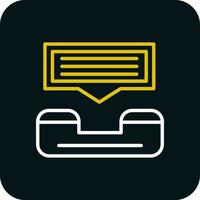 Help line Vector Icon Design