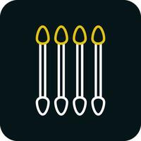 Swab Vector Icon Design