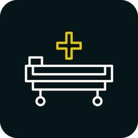 Stretcher Vector Icon Design