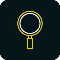 Magnifying glass Vector Icon Design