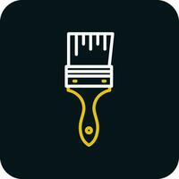 Paint brush Vector Icon Design