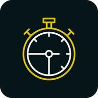 Stopwatch Vector Icon Design