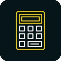 diseño de icono de vector de calculadora