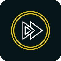 Fast Forward Vector Icon Design