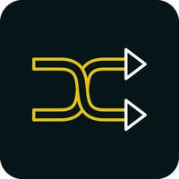 Shuffle Vector Icon Design