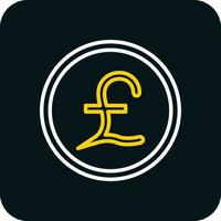 Pound Vector Icon Design