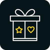 diseño de icono de vector de caja de regalo