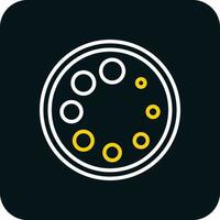 Spinner Of Dots Vector Icon Design