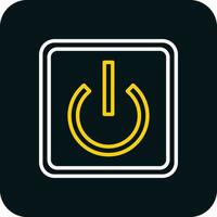 Power Button Off Vector Icon Design