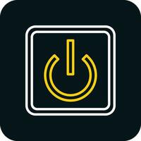 Power Button Off Vector Icon Design