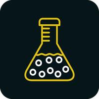 Flask Vector Icon Design