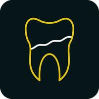 odontología vector icono diseño