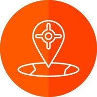 Tracker Vector Icon Design