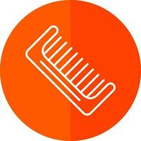 Comb Vector Icon Design