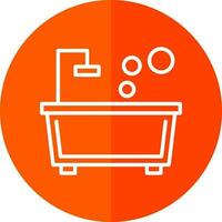 Bath Vector Icon Design